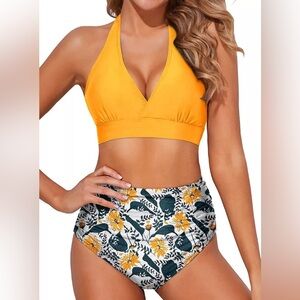 NWT. TEMPT ME 2 pcs swimsuit with tummy support.